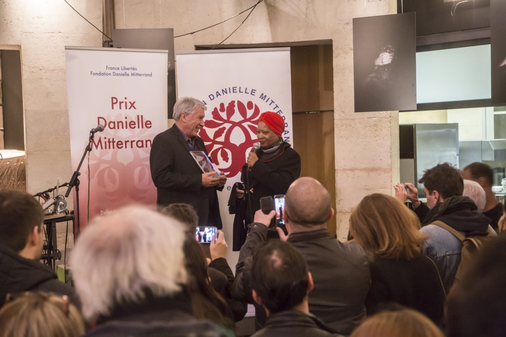 18112017. Paris. Remise du prix Danielle Mitterrand et Festival des solidarités 2017