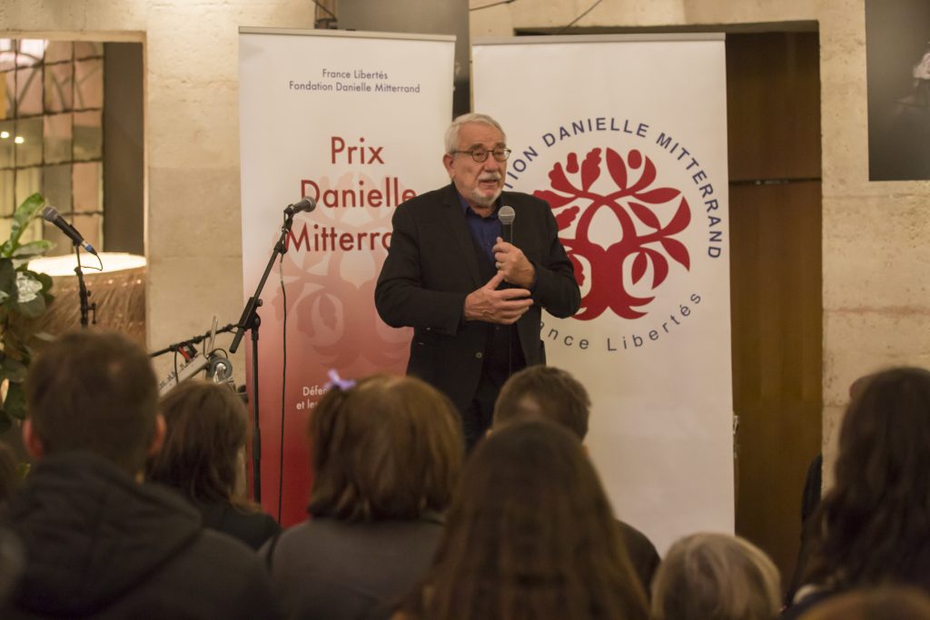 18112017. Paris. Remise du prix Danielle Mitterrand et Festival des solidarités 2017